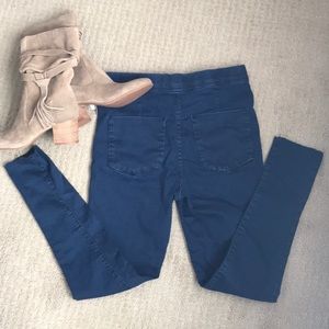 Free People Courtney Scissor Cut Hem Jegging Jeans